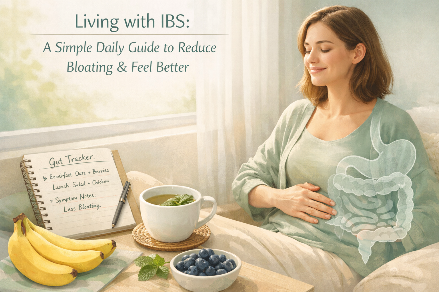 Living with IBS A Simple Daily Guide to Reduce Bloating